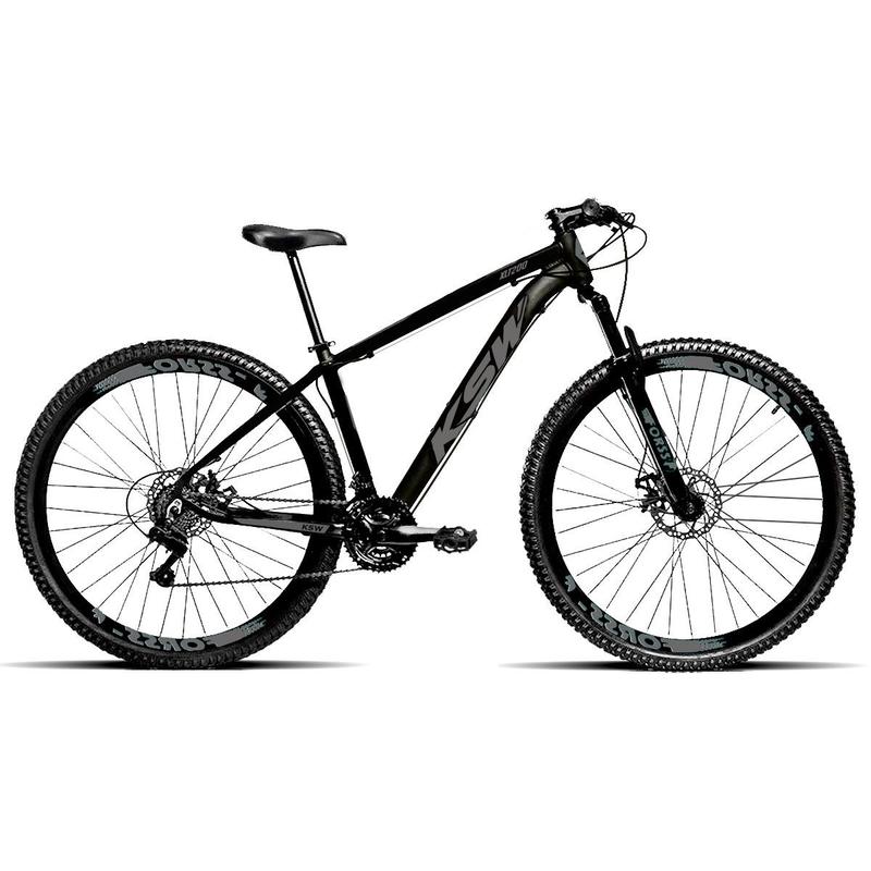 Bicicleta de Marcha Aro 29 Ksw Xlt 21 Vel. Laranja Mcz5